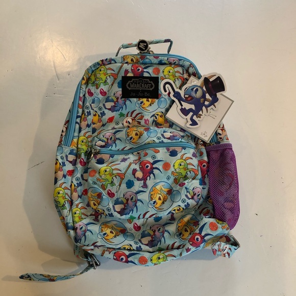 Ju-Ju-Be | Bags | Jujube March Of The Murlocs Wow Backpack Nwt ...